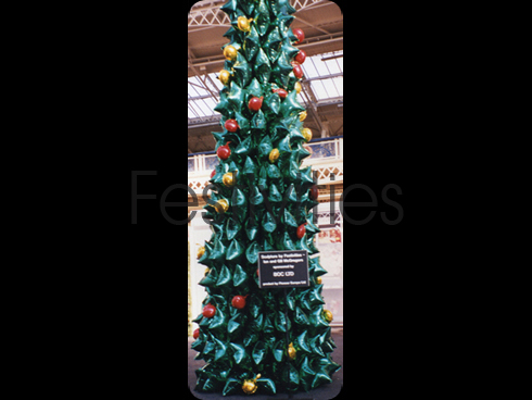 Green foil balloon Christmas Tree